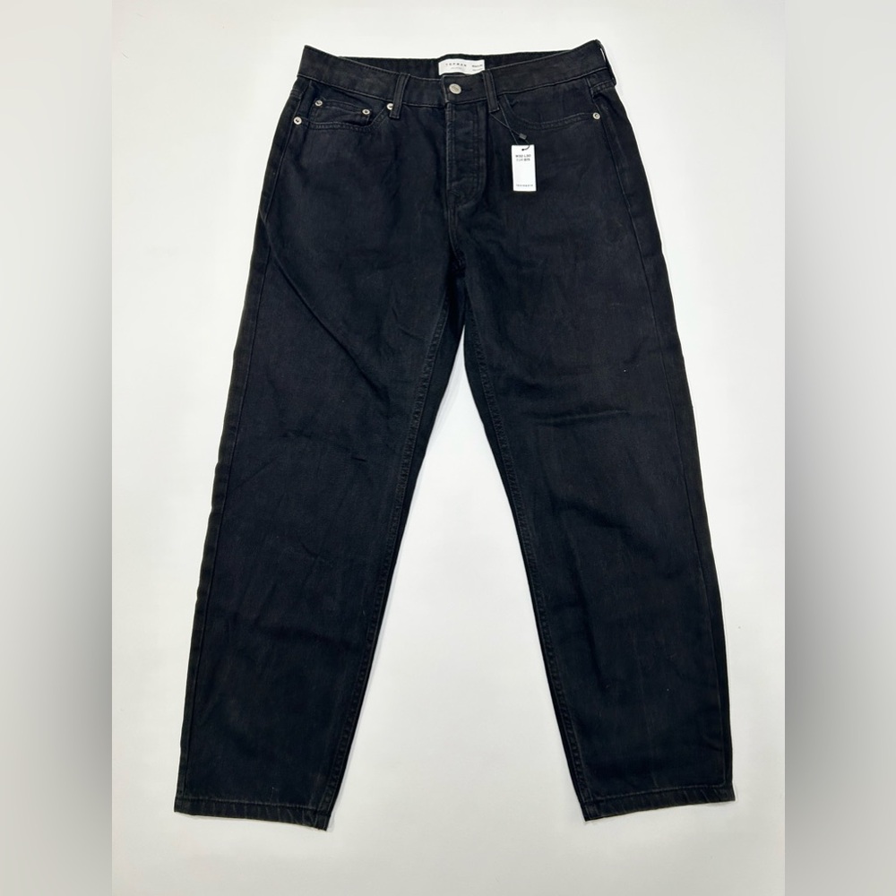 Topman relaxed jeans in Black Size 32x30 NWT